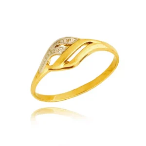 Stylowy pierścionek o eleganckiej i kobiecej formie.