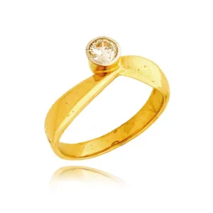 Stylowy pierścionek o eleganckiej i kobiecej formie.