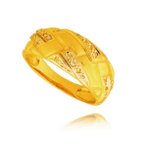 Klasyczny pierścionek idealny na każdą okazję.