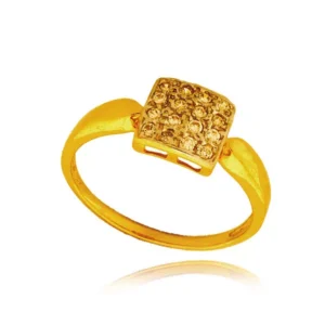 Ponadczasowy pierścionek o luksusowym wyglądzie.