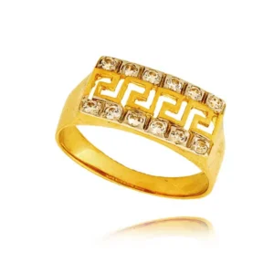 Elegancki pierścionek będący doskonałym dodatkiem do stylizacji.