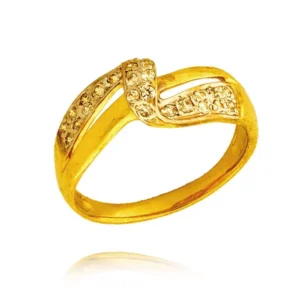 Elegancki pierścionek będący doskonałym dodatkiem do stylizacji.