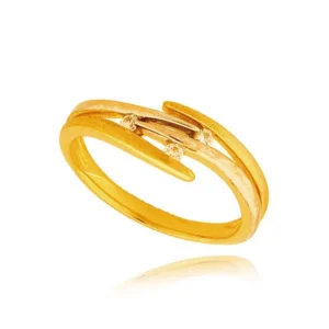 Klasyczny pierścionek idealny na każdą okazję.