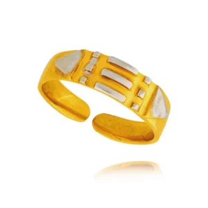 Złoty pierścionek stworzony z myślą o codziennym komforcie.