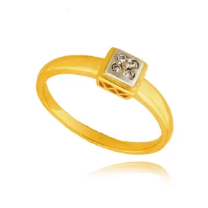 Stylowy pierścionek o eleganckiej i kobiecej formie.