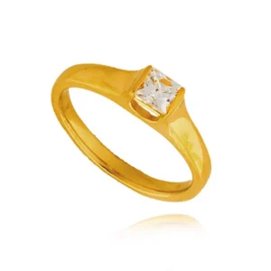 Klasyczny pierścionek idealny na każdą okazję.