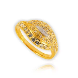 Złoty pierścionek stworzony z myślą o codziennym komforcie.