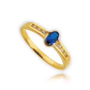 Klasyczny pierścionek idealny na każdą okazję.