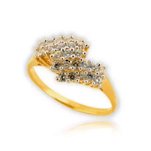 Elegancki pierścionek będący doskonałym dodatkiem do stylizacji.