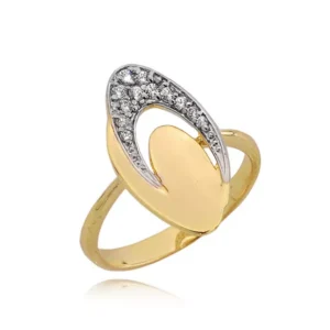 Elegancki pierścionek będący doskonałym dodatkiem do stylizacji.