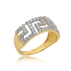 Klasyczny pierścionek idealny na każdą okazję.