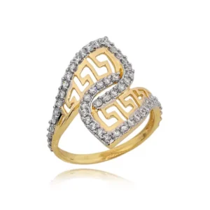 Elegancki pierścionek będący doskonałym dodatkiem do stylizacji.