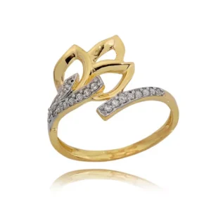 Elegancki pierścionek ze złota o ponadczasowym charakterze.