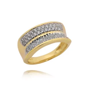 Stylowy pierścionek o eleganckiej i kobiecej formie.