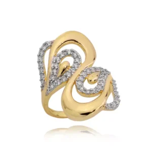 Elegancki pierścionek będący doskonałym dodatkiem do stylizacji.