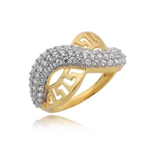 Stylowy pierścionek o eleganckiej i kobiecej formie.