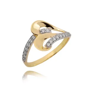 Klasyczny pierścionek idealny na każdą okazję.