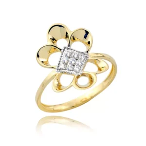 Ponadczasowy pierścionek o luksusowym wyglądzie.