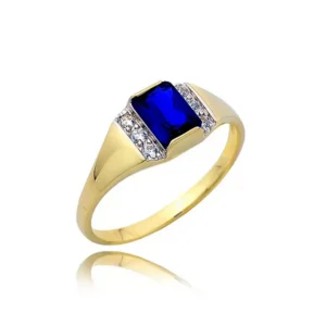 Stylowy pierścionek o eleganckiej i kobiecej formie.