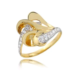 Elegancki pierścionek będący doskonałym dodatkiem do stylizacji.