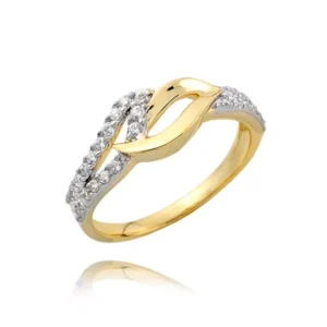 Elegancki pierścionek będący doskonałym dodatkiem do stylizacji.