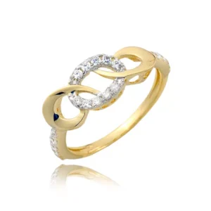 Elegancki pierścionek będący doskonałym dodatkiem do stylizacji.