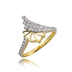 Klasyczny pierścionek idealny na każdą okazję.