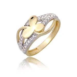 Ponadczasowy pierścionek o luksusowym wyglądzie.