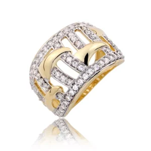 Elegancki pierścionek będący doskonałym dodatkiem do stylizacji.