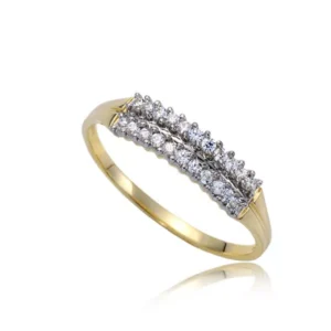 Stylowy pierścionek o eleganckiej i kobiecej formie.