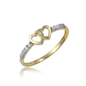 Elegancki pierścionek będący doskonałym dodatkiem do stylizacji.