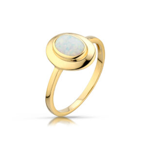 Ponadczasowy pierścionek o luksusowym wyglądzie.