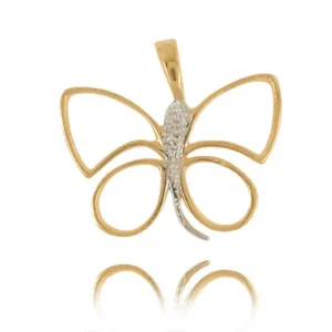 Wisiorek ze złota tworzony indywidualnie.