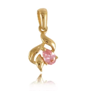 Wisiorek ze złota wykonany indywidualnie.