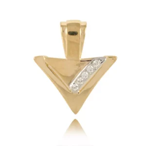 Złoty wisiorek w wersji premium.