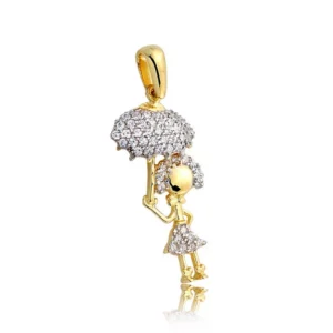 Wisiorek ze złota jako ponadczasowy symbol.