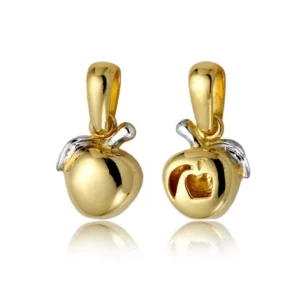 Klasyczny złoty wisiorek premium.