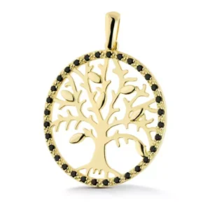 Złoty wisiorek wykonany z dbałością o detale.