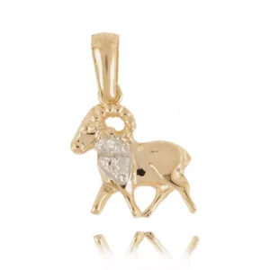 Złoty znak zodiaku w wersji personalizowanej.