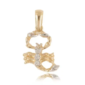 Personalizowany naszyjnik ze znakiem zodiaku.