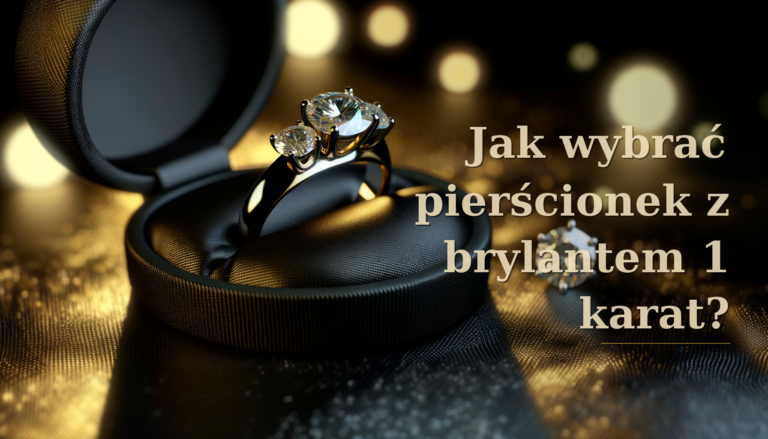 Jak wybrać pierścionek z brylantem 1 karat?