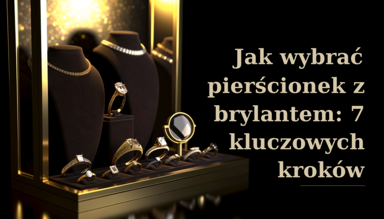 Jak wybrać pierścionek z brylantem: 7 kluczowych kroków