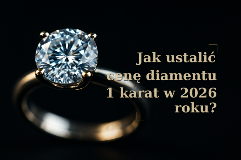 Jak ustalić cenę diamentu 1 karat w 2026 roku?