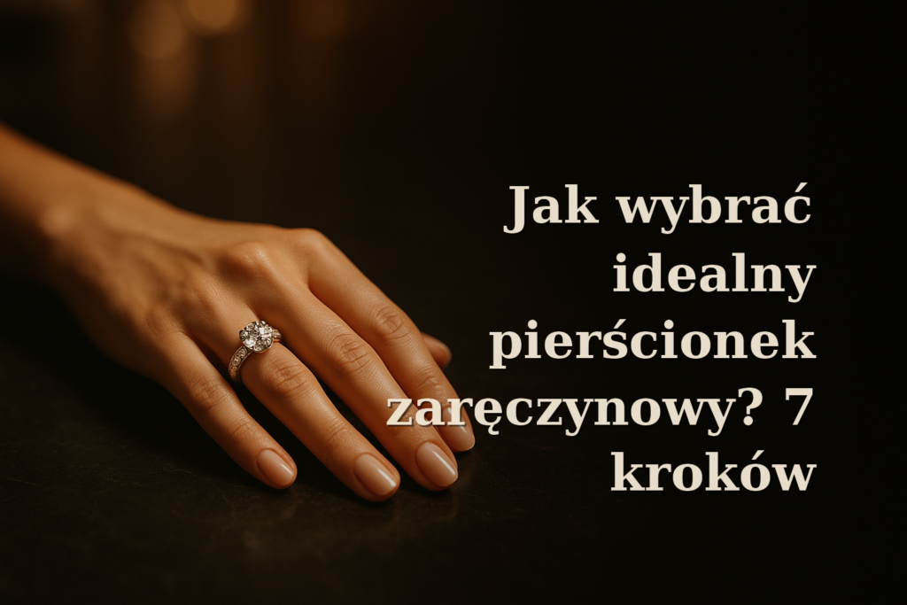 Jak wybrać idealny pierścionek zaręczynowy? 7 kroków