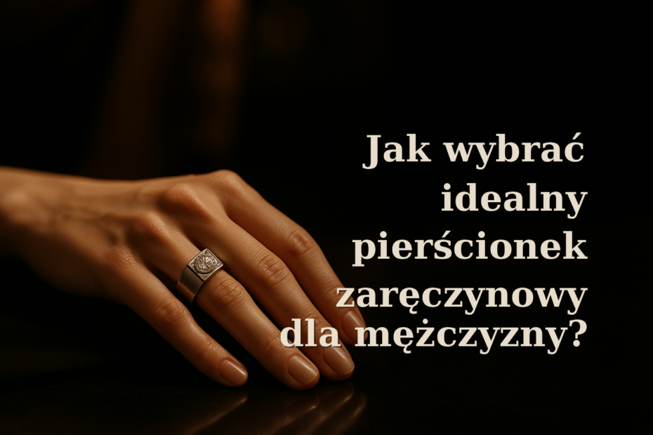 pierścionek zaręczynowy dla mężczyzny - Jak wybrać idealny pierścionek zaręczynowy dla mężczyzny?