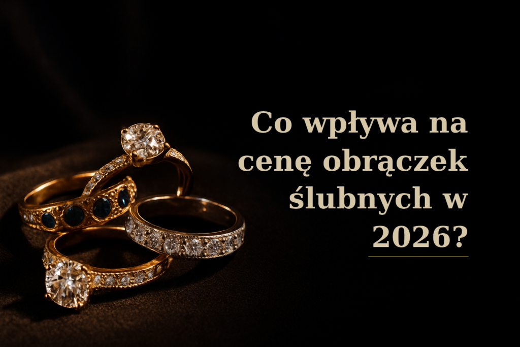 Co wpływa na cenę obrączek ślubnych w 2026?