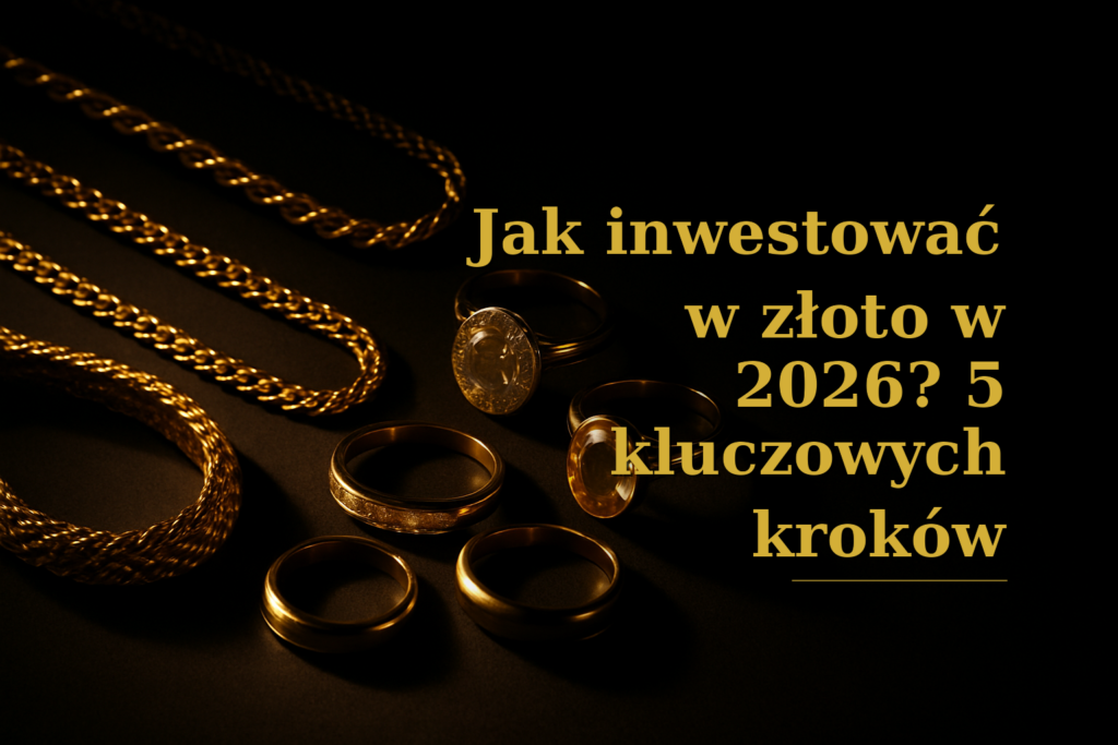 Jak inwestować w złoto w 2026? 5 kluczowych kroków