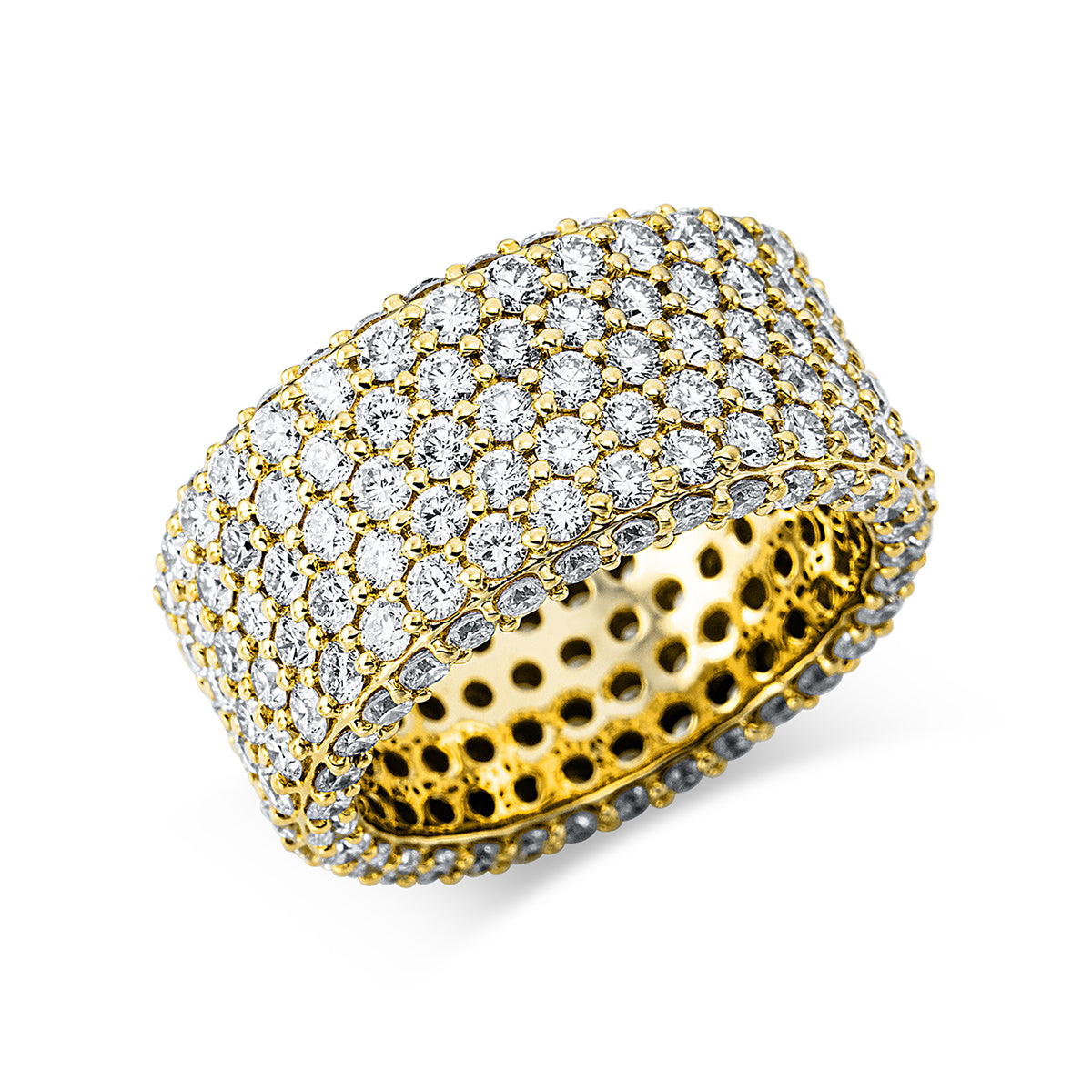 Pavé Pierścionek - 1BA87-K - obrazek 2