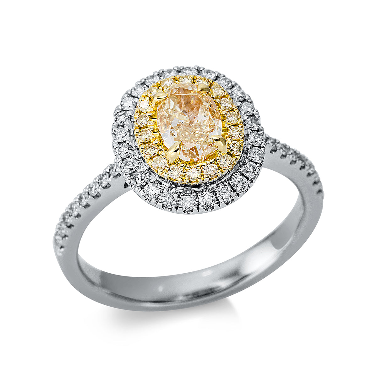 Farbiger Diamant Pierścionek - 1CA21-K