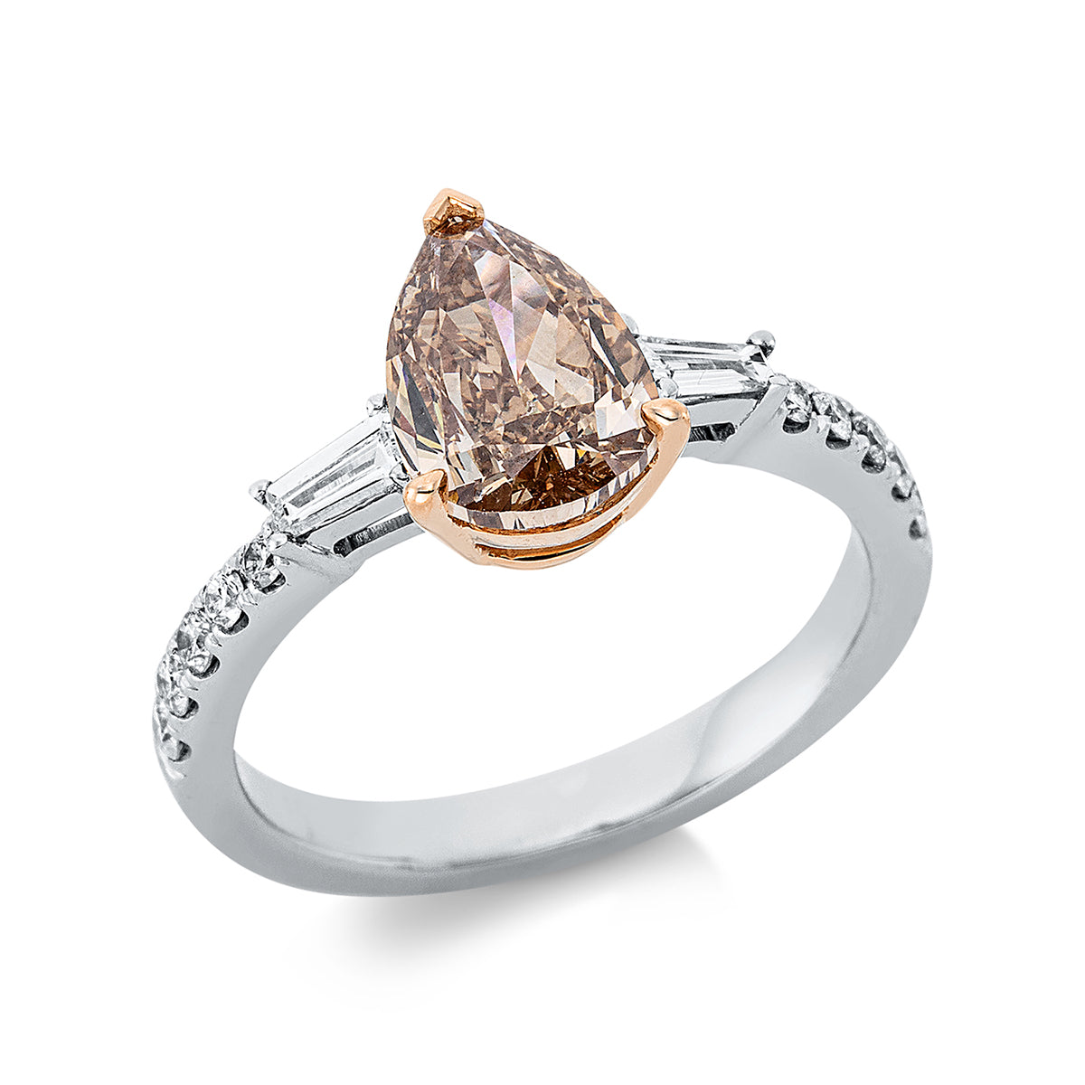 Farbiger Diamant Pierścionek - 1CI79-K